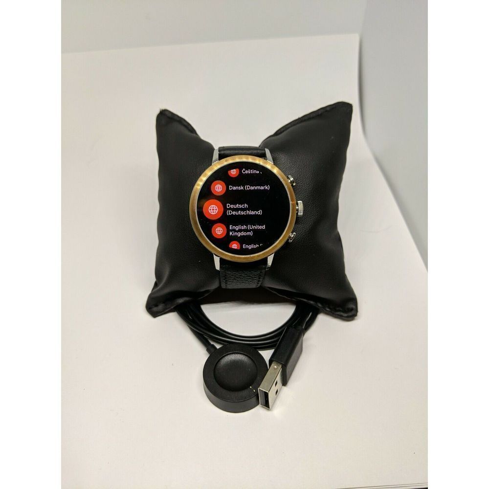 Fossil Gen 4 Authentic Genuine Digital Smart Watch FTW6016 BK274